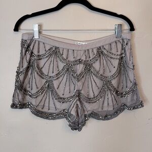 Beaded shorts